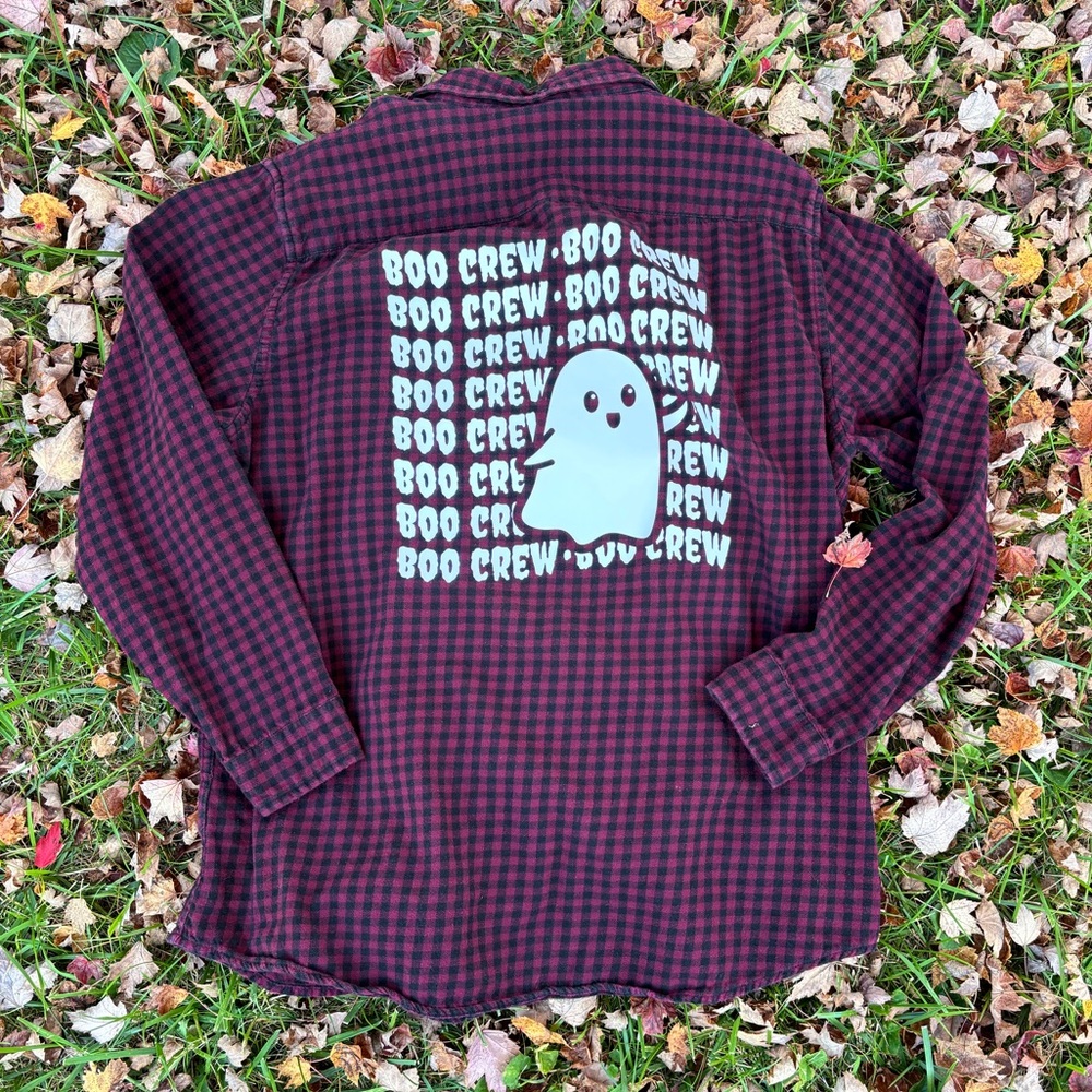 Boo Crew Flanel